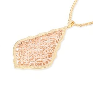 Kendra Scott Aiden Necklace rose gold